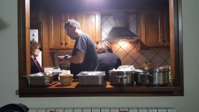 Clases de cocina impartidas por Novato y Mafalda